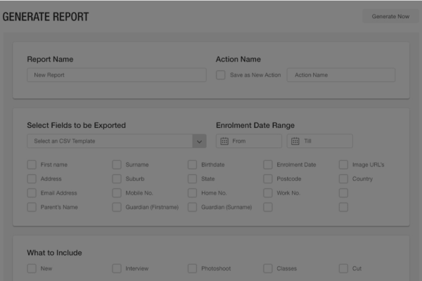 Reports – Any data you need